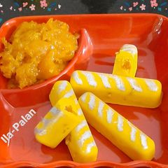 A picture of Mango Stuffed Chocolate.