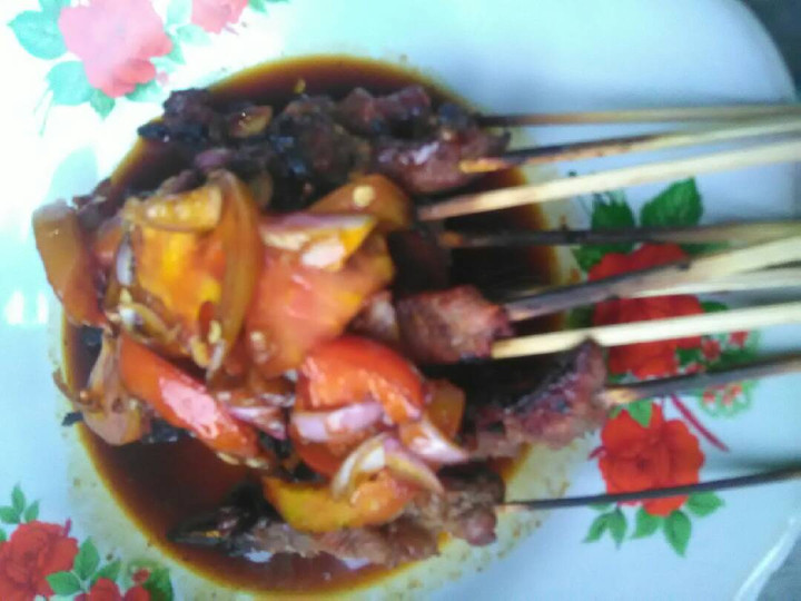 Standar Resep membuat Sate Daging Sapi Gampang hidangan Hari Raya  nagih banget