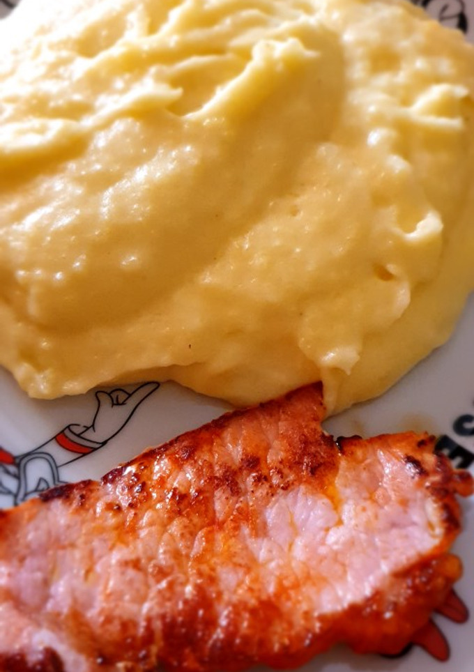 Una foto de Puré de patata Thermomix