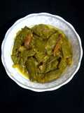 শিম দিয়ে শুটকি রান্না