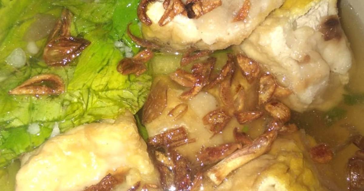 Resep Tahu Baso  Ayam Kuah oleh Rea Cookpad