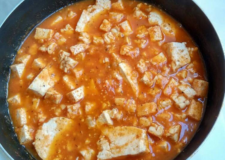 Bagaimana Menyiapkan Tomato Soup with Low Fat Protein ➡ GM Diet Day 5 yang Lezat Sekali