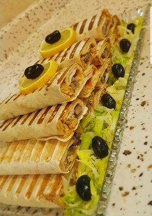صورة لوصفة شاورما دجاج 🌮 سندويشات