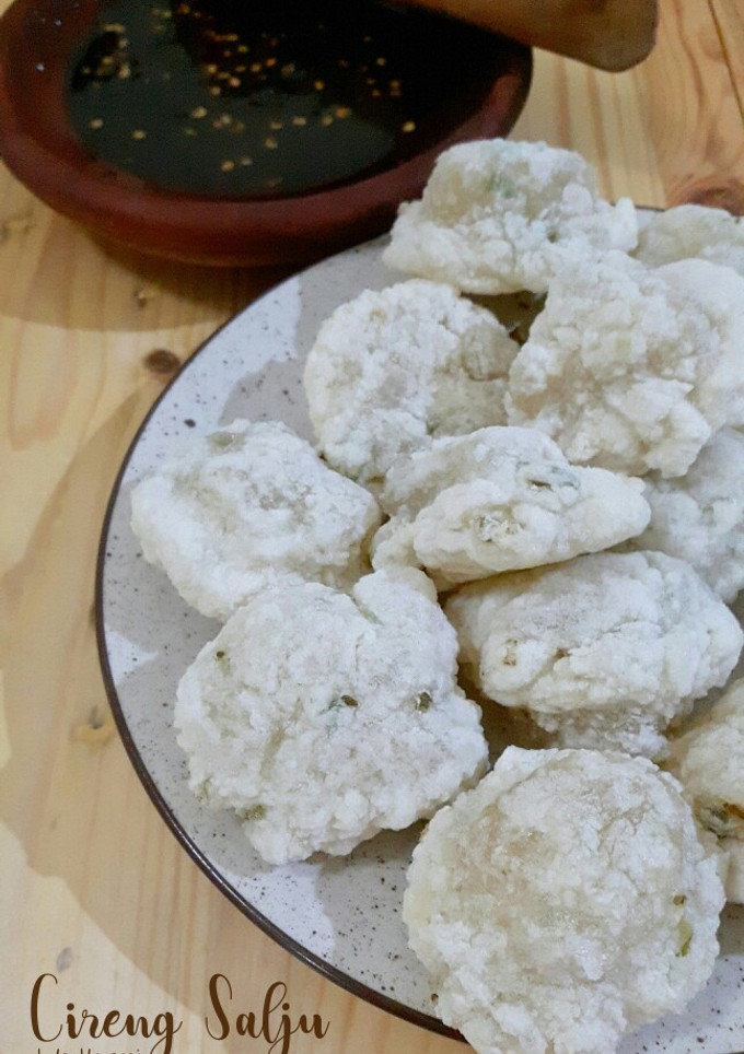 Foto resep Cireng Salju Bumbu Rujak