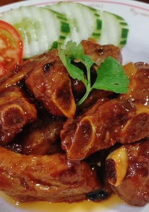 รูปของ ซี่โครงหมูอบขิง