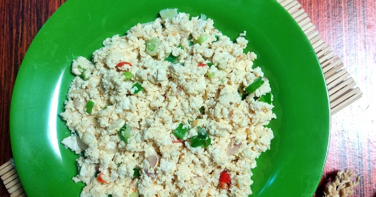 Resep Orak Arik Tahu Telur Oleh Nyanyah Cookpad