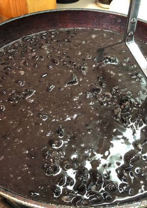 Una foto de Frijoles negros a la Margarita con el toque Sonorense