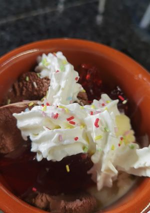 Foto de Gelatina e gelado