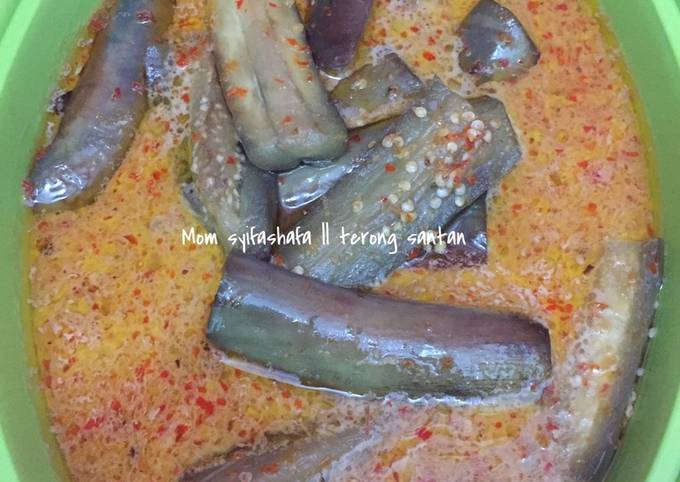 Resep Terong kuah santan, Enak Banget