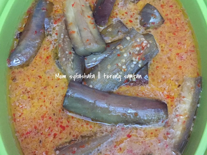 Resep Terong kuah santan, Enak Banget