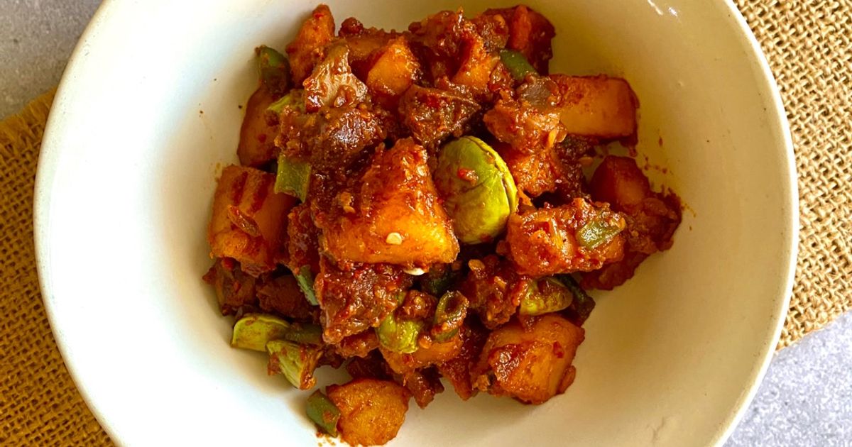 Sambal Goreng Kentang Ati Ampela