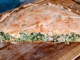 Tarta de espinaca, sardina y atún 🐟