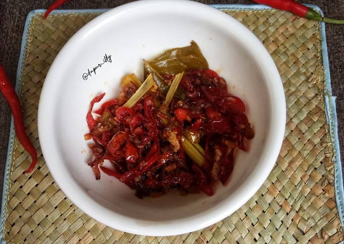 Sambel Jamblang khas Cirebon