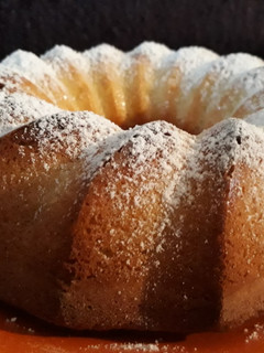 Una foto de Budín de manzana fácil y rápido