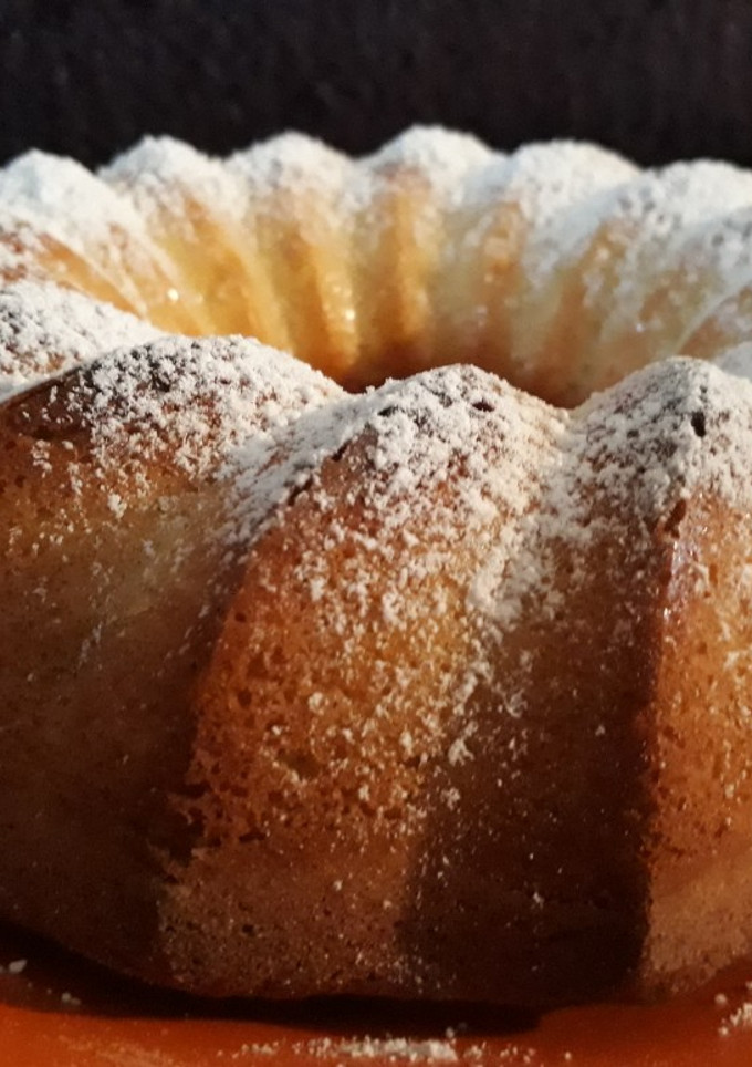 Una foto de Budín de manzana fácil y rápido