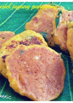 Foto resep Perkedel jagung panggang (no egg)