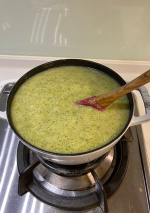 馬鈴薯綠花椰湯 的食譜成品照片