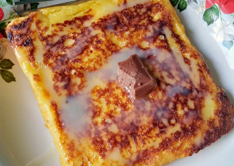 Resep 26. Choco Cheese French Toast Anti Gagal