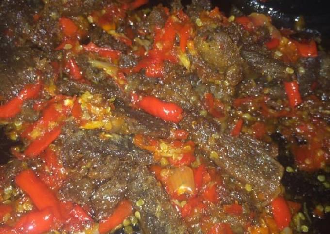 Dendeng Balado Sunda