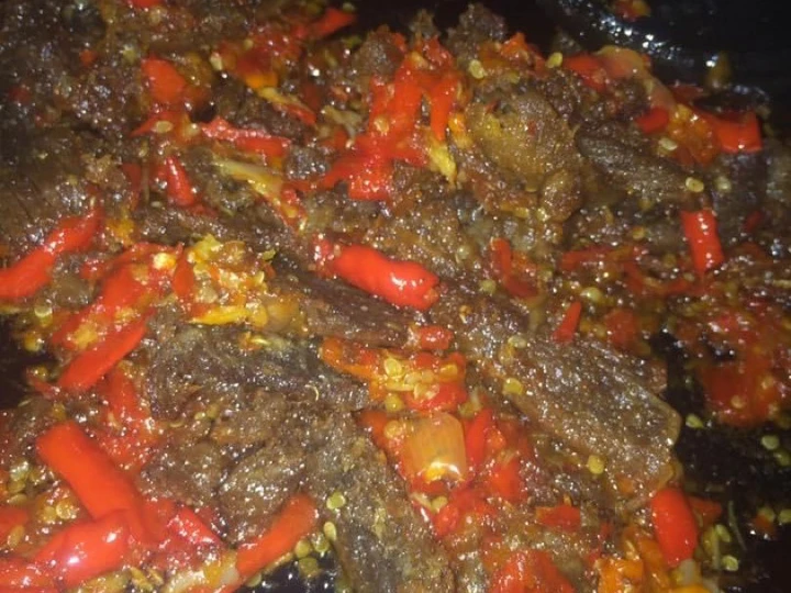 Cara Mudah Membikin Resep Dendeng Balado Sunda yang Bisa Manjain Lidah Anti Ribet, Uenak Banget