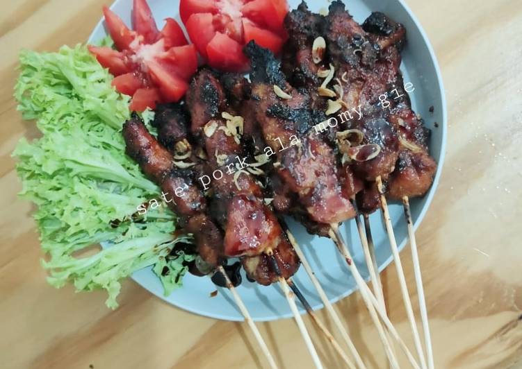 Sate pork ala momy gie