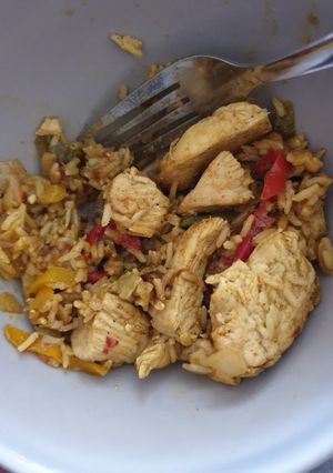 A picture of Quick Curry Fried Rice.