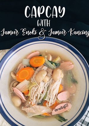 Foto resep Capcay With Jamur Enoki dan Jamur Kancing