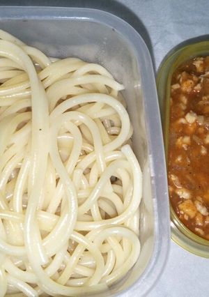 Foto resep Spagetti saus barbeque homemade