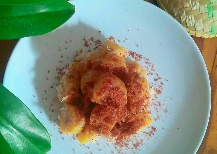 Urap Pisang Kepok Urap Pisang Kepok