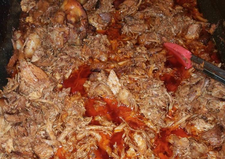 Recipe of Speedy Bbq pulled pork