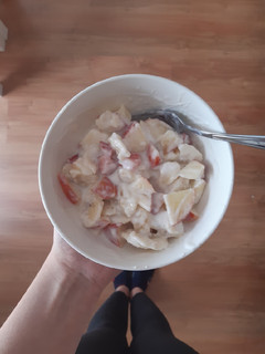 Gyümölcssaláta recept fotója