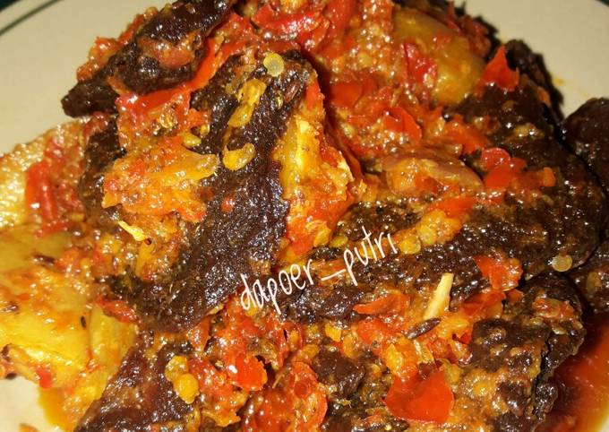 Resep Dendeng Balado Oleh Dapoer Putri Cookpad