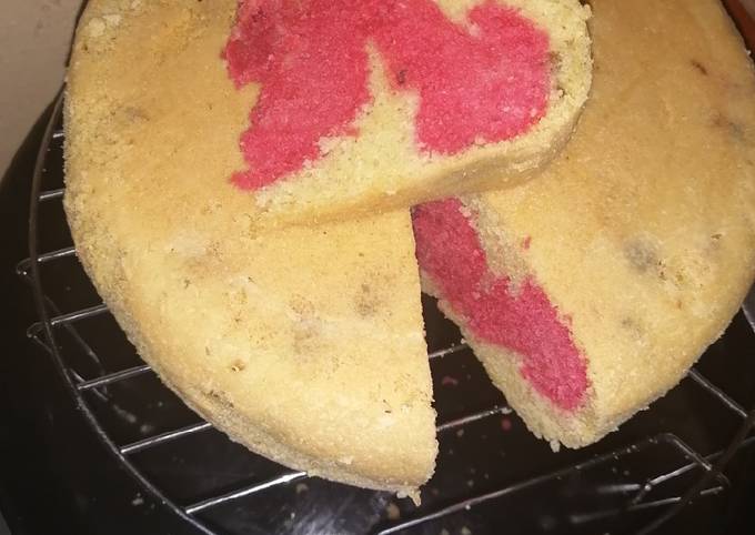 Recipe of Super Quick Lemon raspberry cake #weeklychallenge