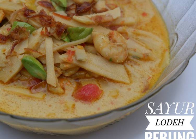 Cara Gampang Membuat Sayur Lodeh Rebung, Lezat