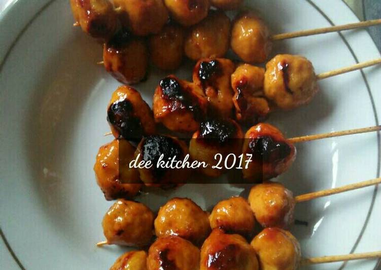 Langkah Mudah untuk meracik Bakso bakar# pr_adakecapmanisnya yang Menggugah Selera