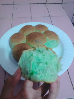 Foto resep Roti Sobek Pandan (No Telur)