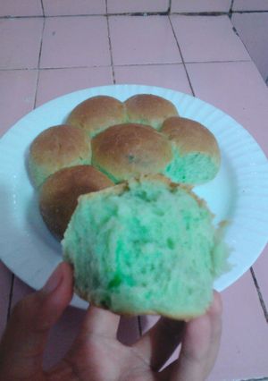 Foto resep Roti Sobek Pandan (No Telur)