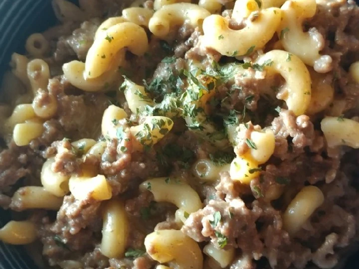 Easy Steps Make Recipes Cheeseburger Macaroni No box here! the Delicious Really Delicious.