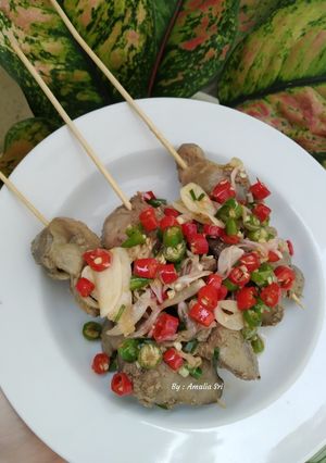Foto resep Jeroan Ungkep Sambal Matah