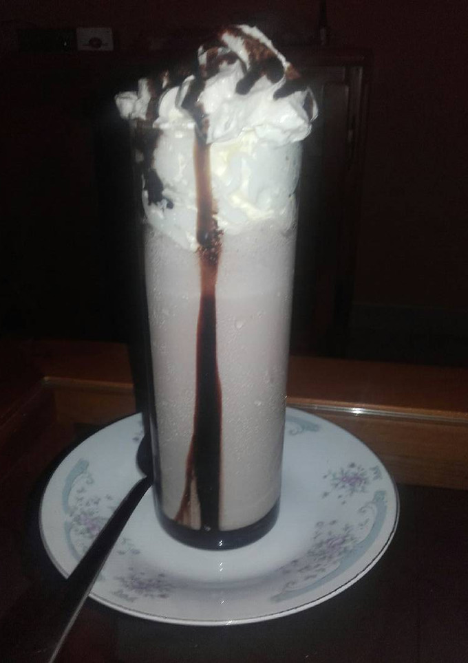Una foto de Batido helado de stracchatella 🍧