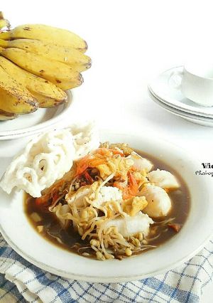 Foto resep Lontong Mie Surabaya