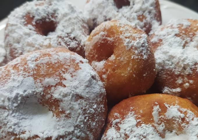 Ternyata begini lho! Resep gampang bikin Donat Jadul (Bener Bener Easy Mode)