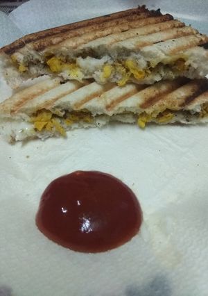A picture of Chicken grilled sandwich.