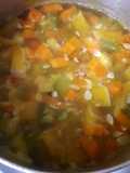 Sopa con calabacita