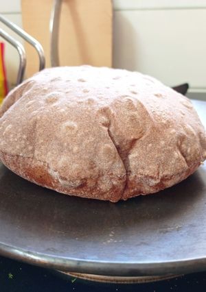 A picture of Nachni or Ragi Roti.