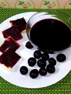 A picture of Grapes jam.