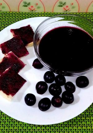 A picture of Grapes jam.