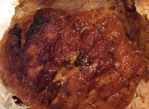 Una foto de Chuletas de Cerdo a la Cerveza