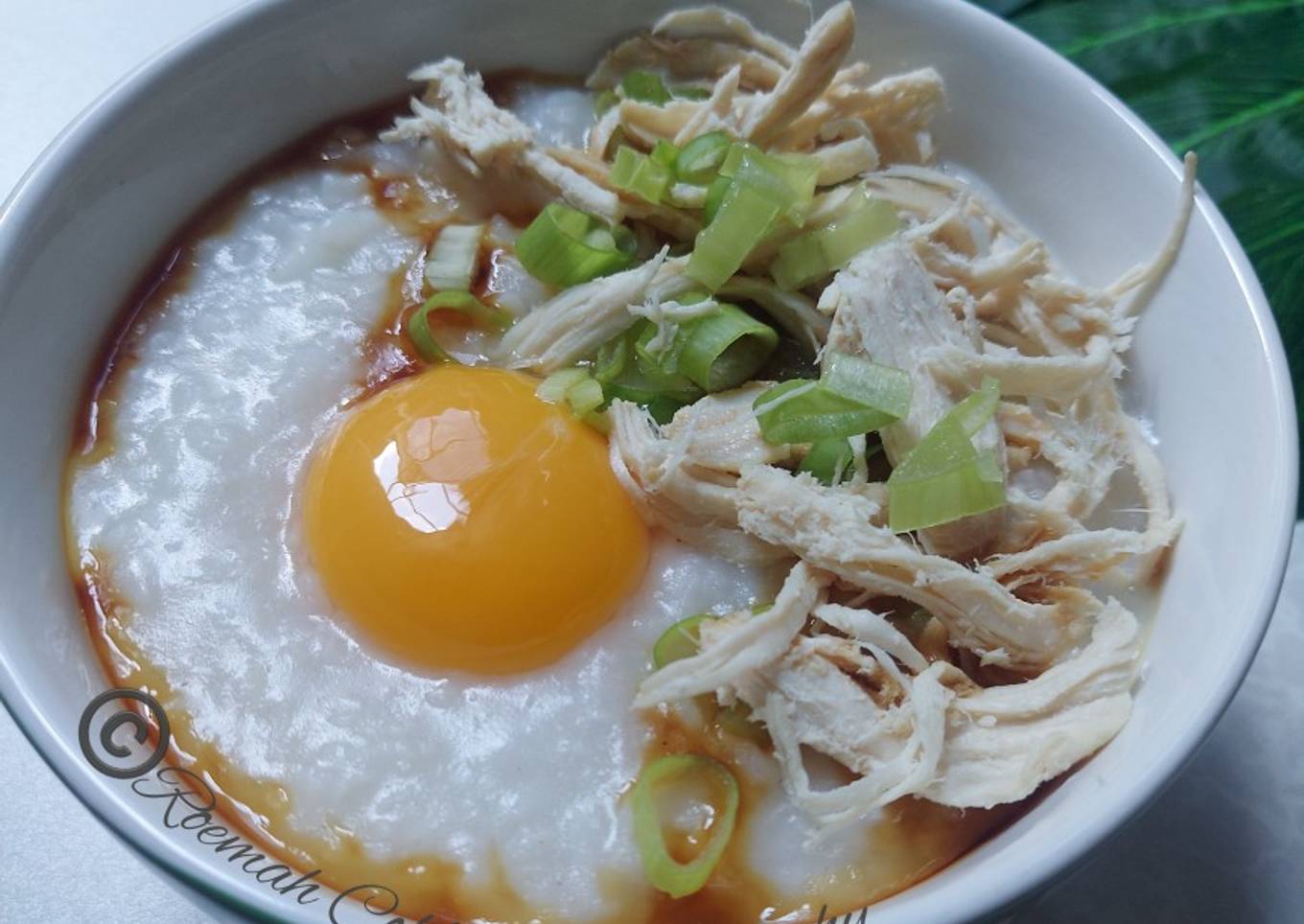 Bubur Ayam ala Chinese |Kreasi Nasi Sisa