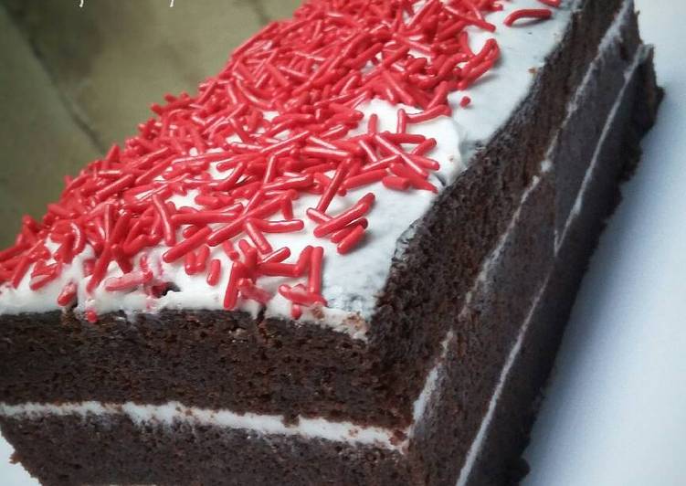 Brownies (No mixer,no oven,no ribet)